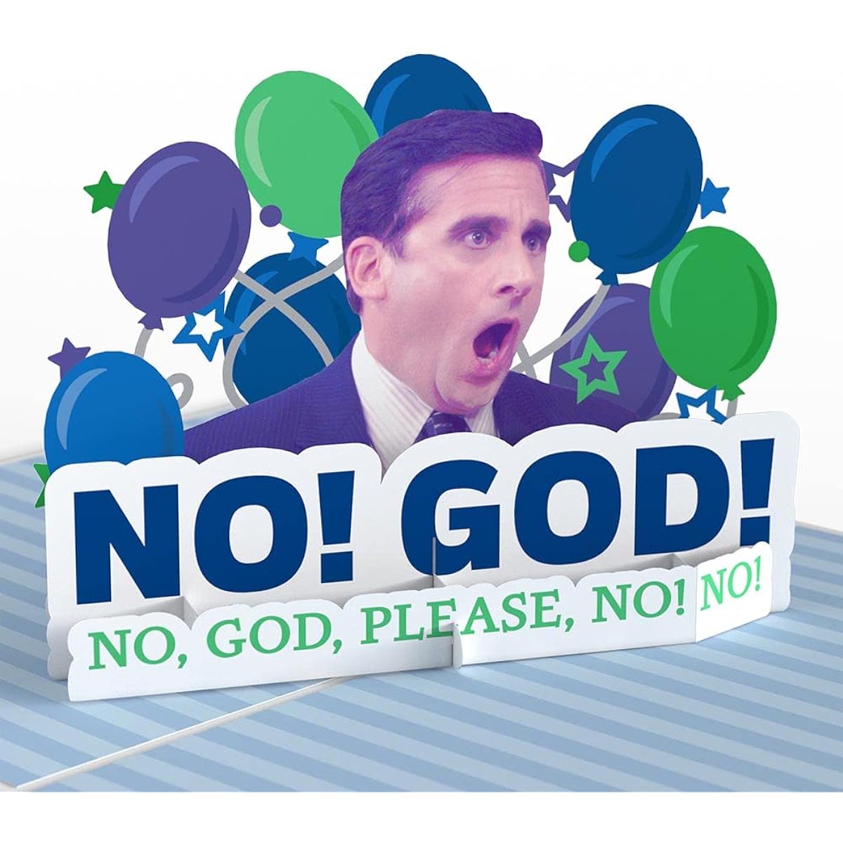 Lovepop The Office No!God! Birthday Pop-up Card