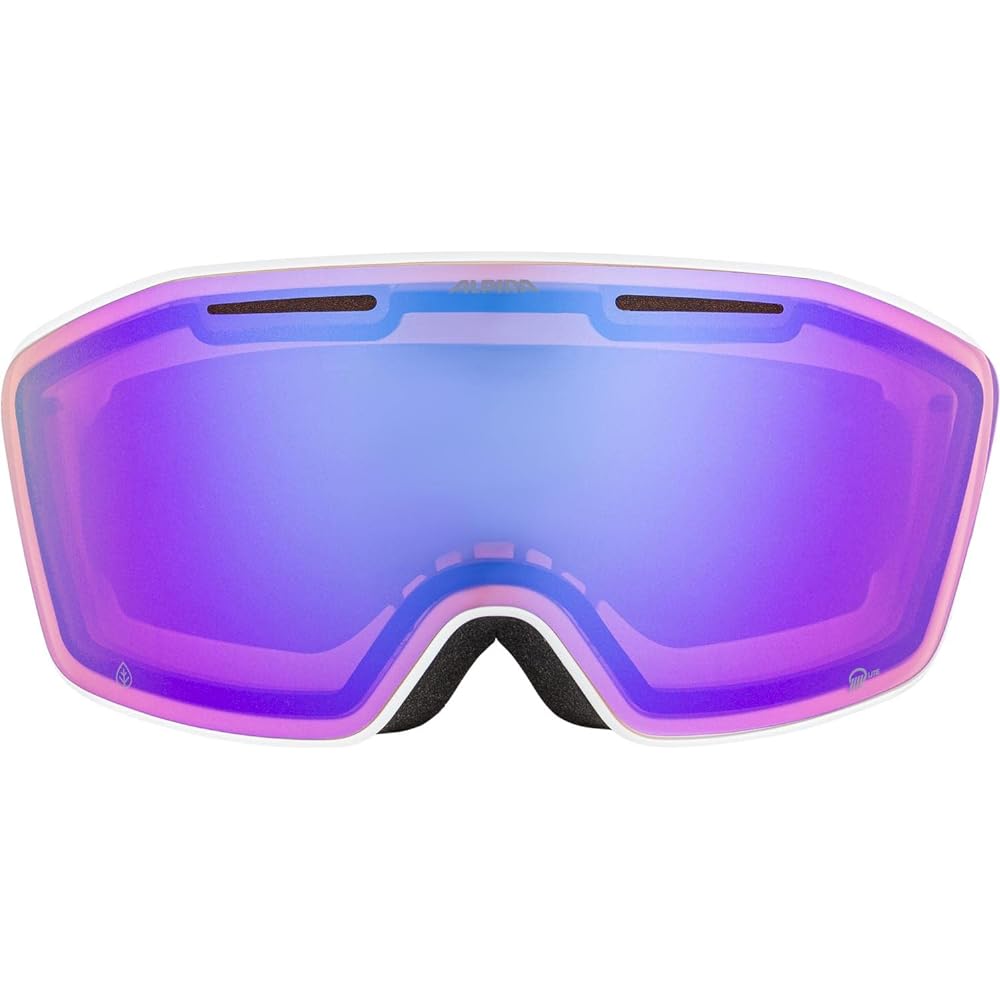 [Alpina] Ski Snowboard Goggles Unisex High Contrast Mirror Lens Glasses Can Be Used NENDAZ Q-LITE