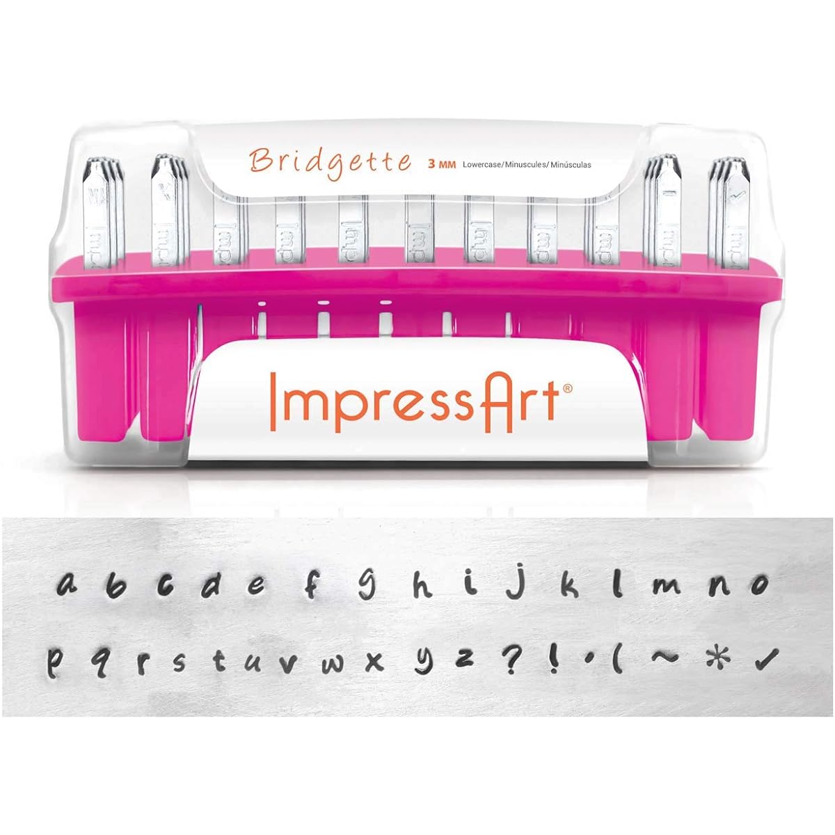 Lowercase Stamp Set 3mm-Bridgette (parallel input product)