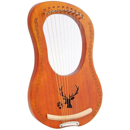 WowZza 10-string Lyre Harp Beginner Instrument Lyre Harp/4