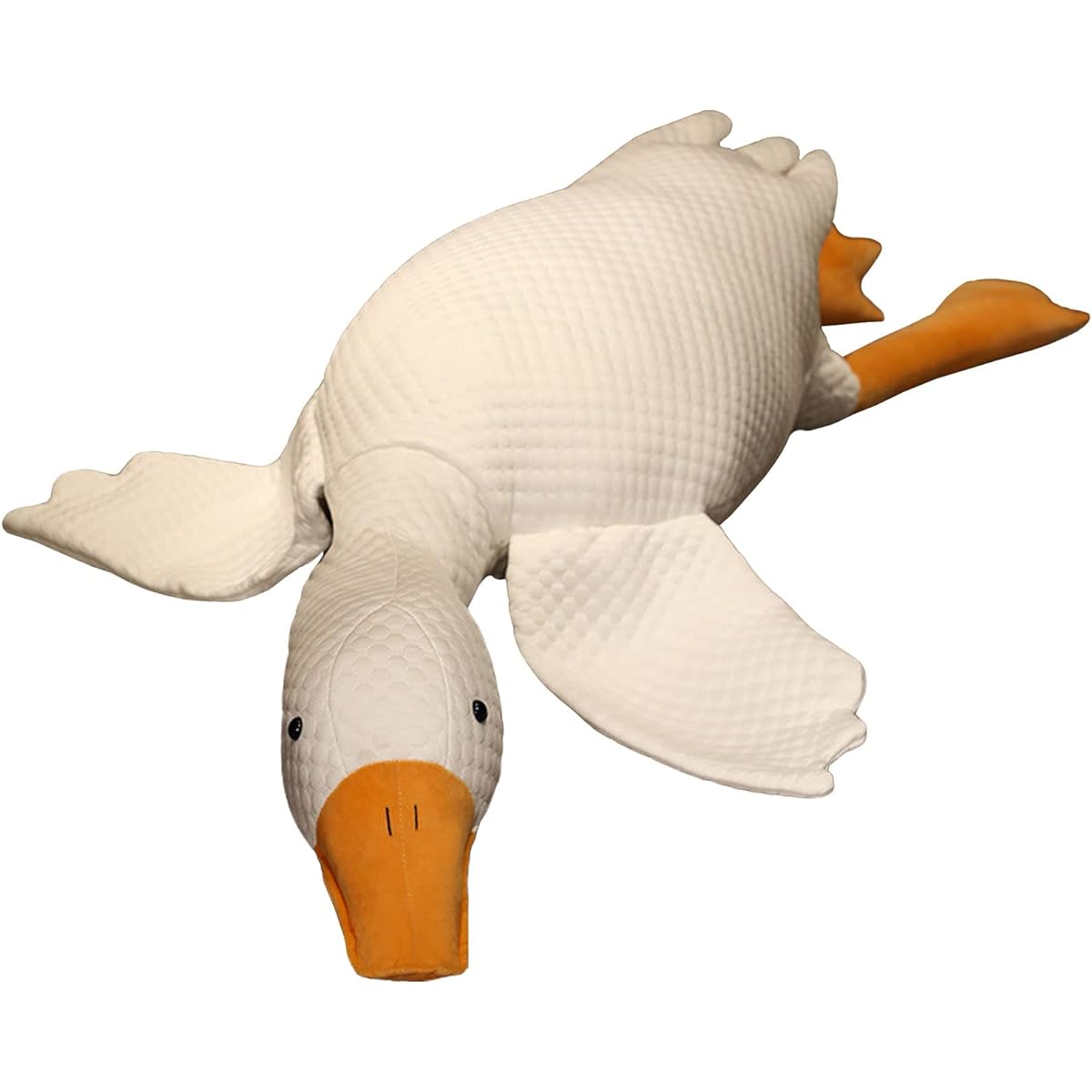 AABBCC Popular Cute Soft Animal Stuffed Goose Hugging Pillow Cushion Stomach Pillow Pillow Children Toy Girls Present Figurine (160cm (Extra Large), Cool)