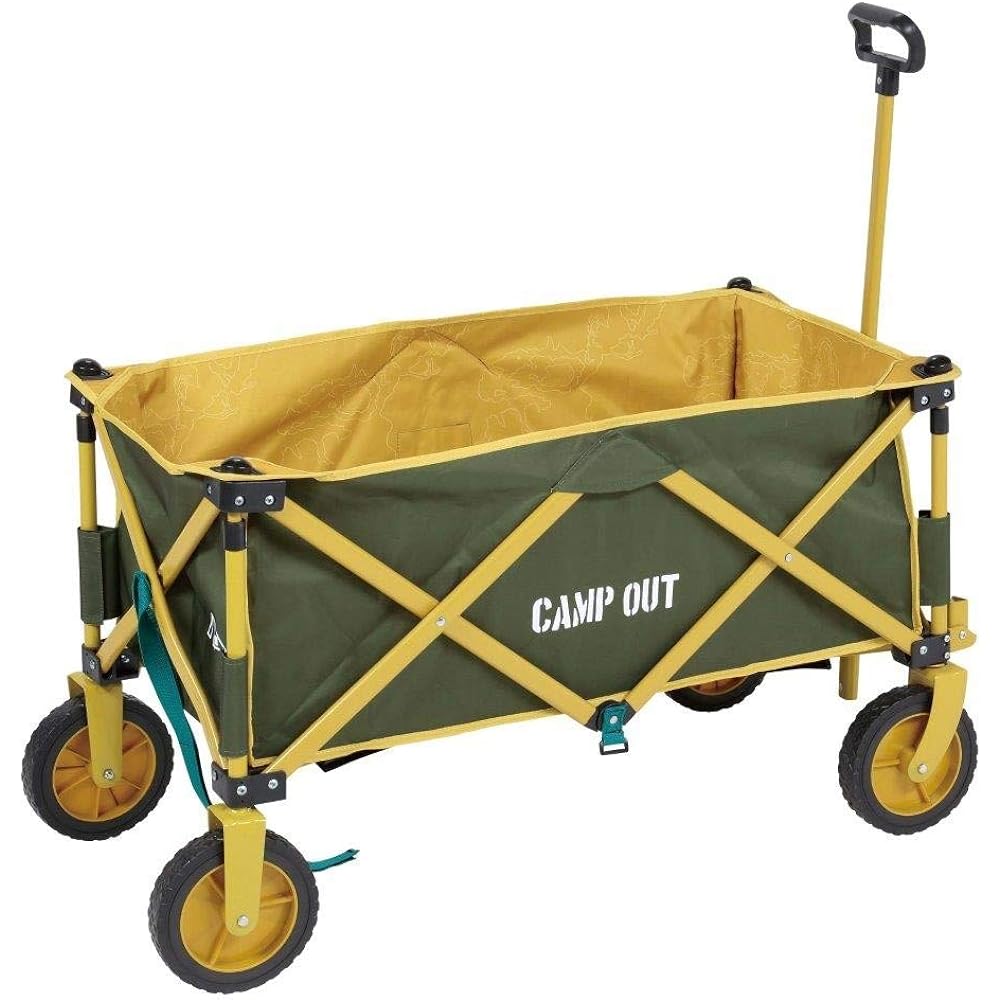 [CAPTAIN STAG] Campout 4 wheel carry UL-1047 carry cart