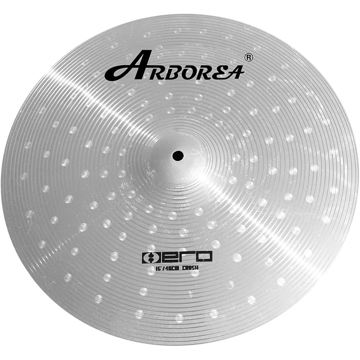 Arborea Cymbal Pack 14 Inch Hihats 16 Inch Crash 18 Inch Crash 20 Inch Ride 5 Piece Cymbal Drum Set Silver Drum Practice Cymbals for Beginners
