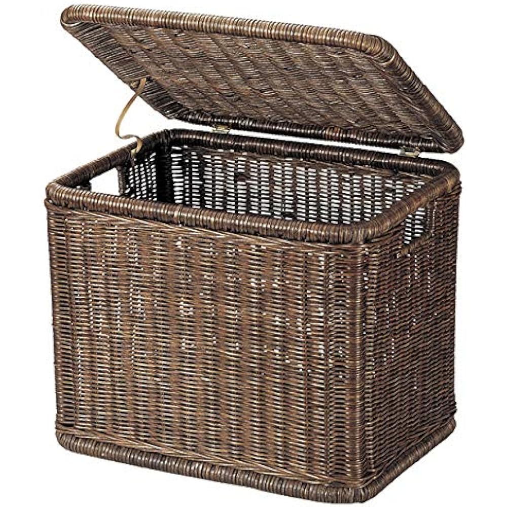 Tidorisangyou Basket Brown Approx. 42 x 31 x 24 cm
