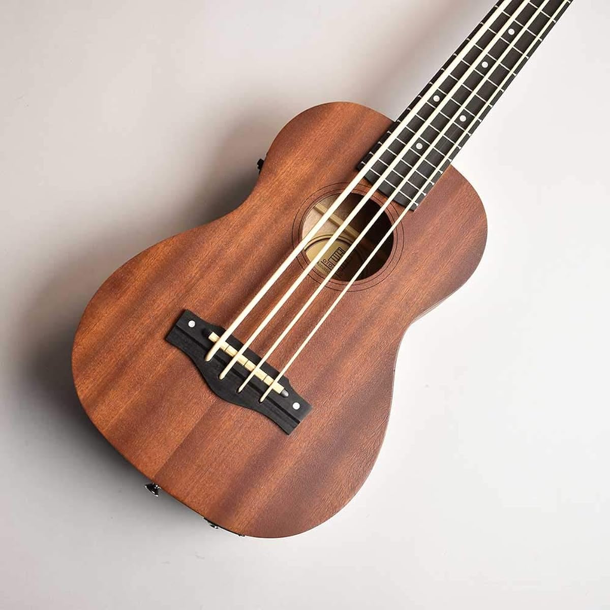 Otono UB-1/FL Natural Mahogany Ukulele Bass Fretless with Pickup Electric Ukulele Otooto