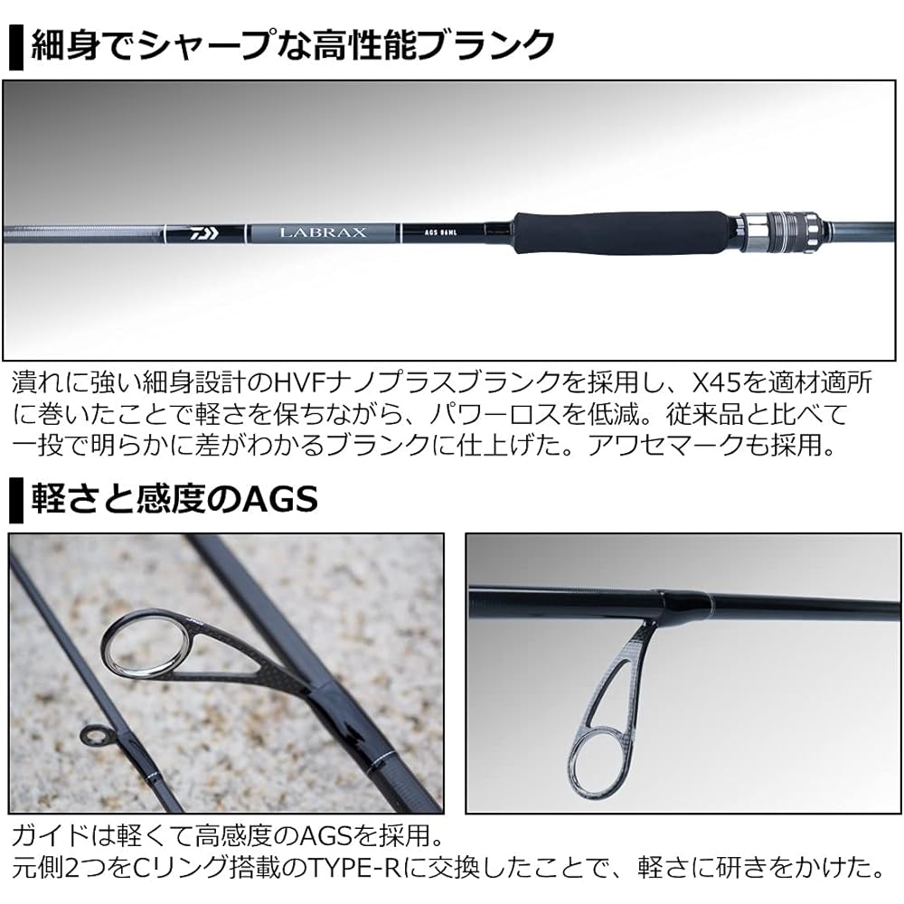 DAIWA LABRAX AGS・N 110MH-3・N Black