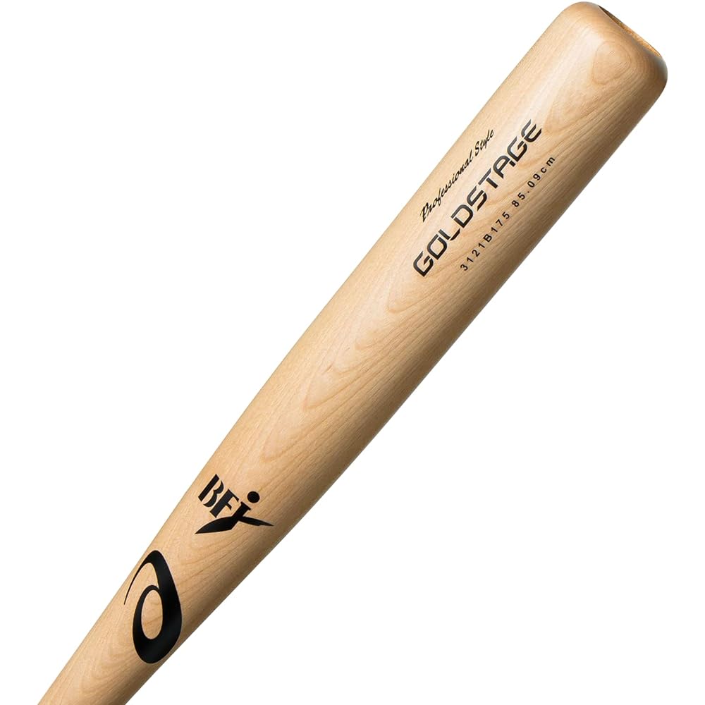 asics Baseball GOLDSTAGE Hard Wooden Bat PROFESSIONAL STYLE Compatible with BFJ Rules 3121B175 Otani Player Type SS Type