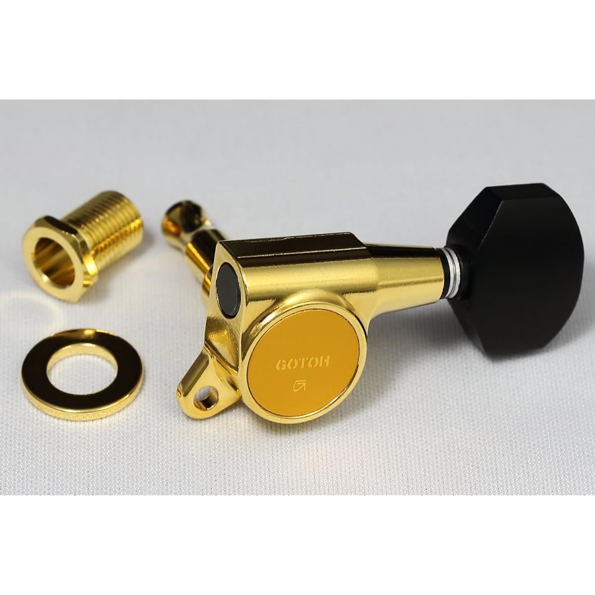 GOTOH Guitar Peg SG381 L6 (6 left) Magnum Lock Gold Knob EN07