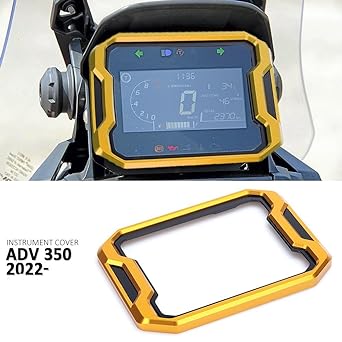 Motorcycle Instrument Frame Motorcycle Accessories Meter Frame Cover Screen Protector Protection Honda ADV 350 ADV350 Adv350 Adv 350 2022 2023 (Color : 0)