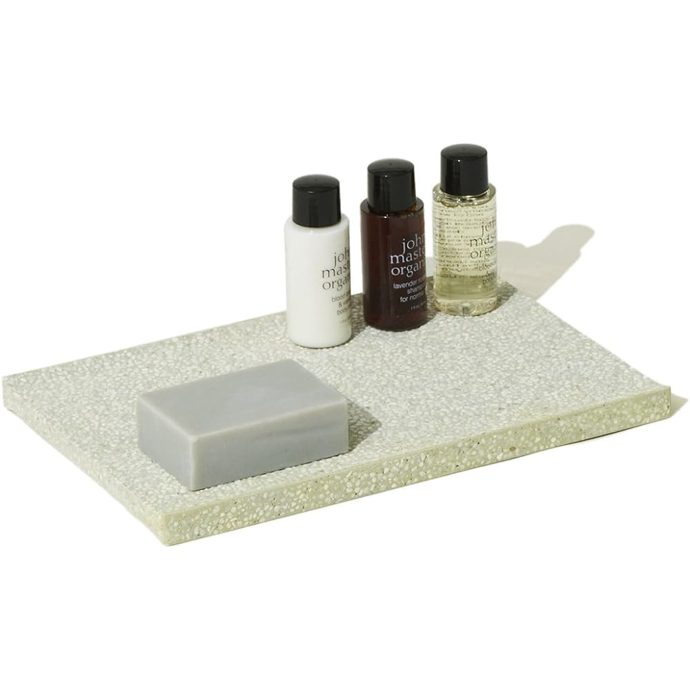 soil diatomaceous earth amenity tray blue