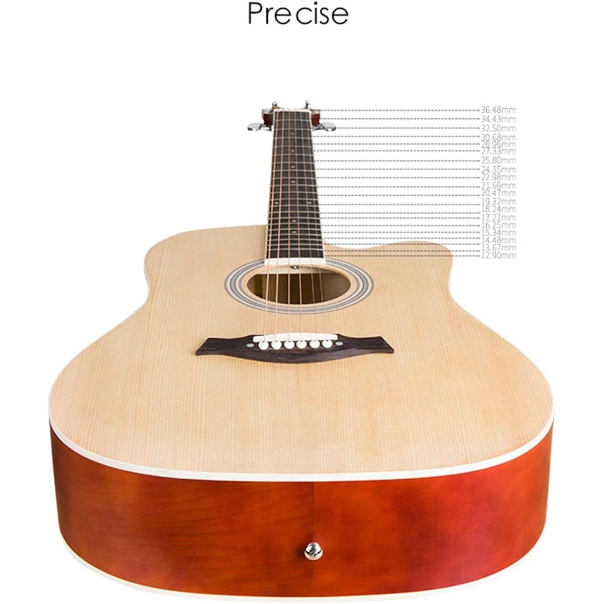 Beginner Practice Guitar, Veneer Beginner Guitar Face Single Entry Piano Practice Acoustic Guitar for Elementary School Students and Adults, Beginner Guitar (Color: B, Size: 41 inches)