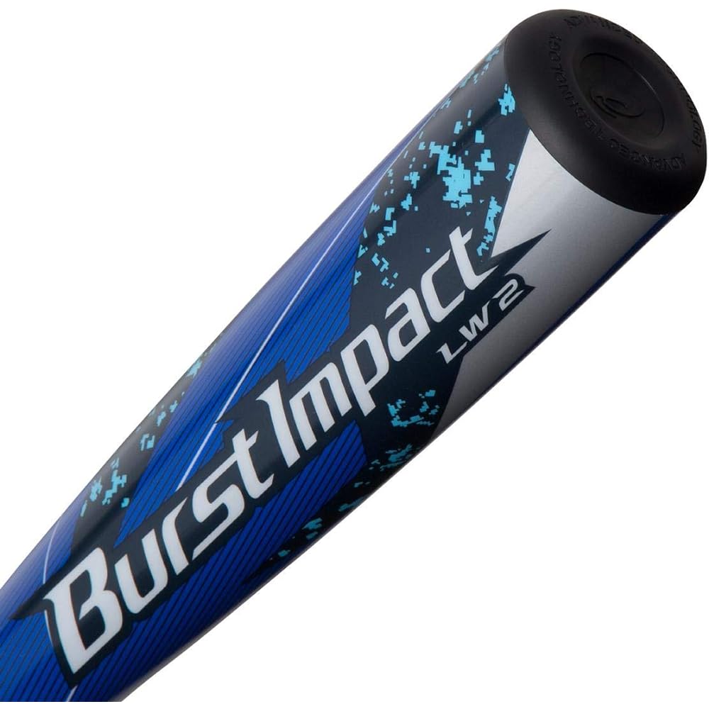 ASICS Baseball BURST IMPACT LW2 Burst Impact LW2 Composite FRP/Metal Bat for Junior Softball Compatible with J.S.B.B Rules 3124A212