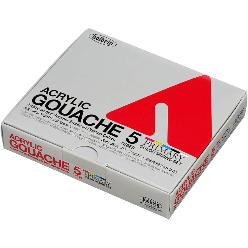 Holbein Acrylic Gouache D418 20ml 36 color set 07418
