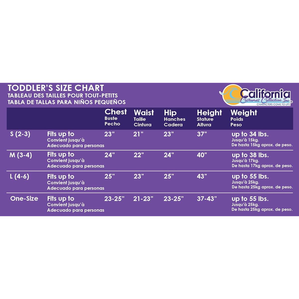 California Costumes APPAREL Boys US Size: Medium (3-4) Color: Black