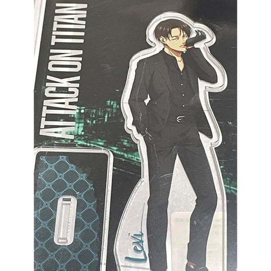 Attack on Titan Levi Karaoke no Tetsujin Acrylic Stand Akuta Karatetsu