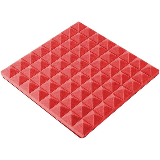 20PCS Sound-Absorbing Cotton, Color Square Soundproof Wall Stickers Fireproof Moisture-Proof Sound-Absorbing Cotton (Blue) (Red)