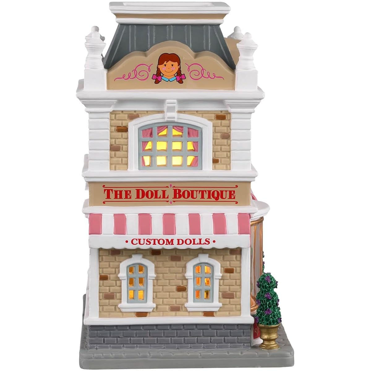 Lemax Porcelain Holiday & Christmas Village Collection Doll Boutique