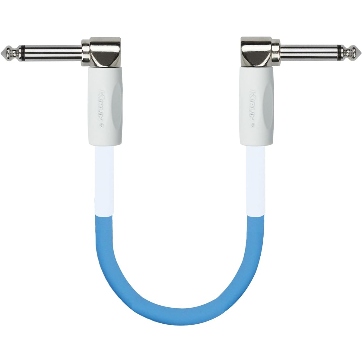 Kirlin Cable BLI Blueline Patch Cable with Blue PVC Jacket 6 inch BLI203WF6