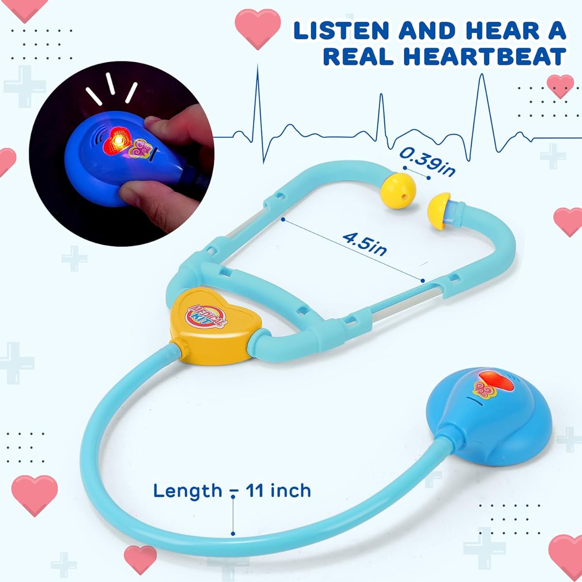 STEAM Life 15 Blue Toys for Kids
