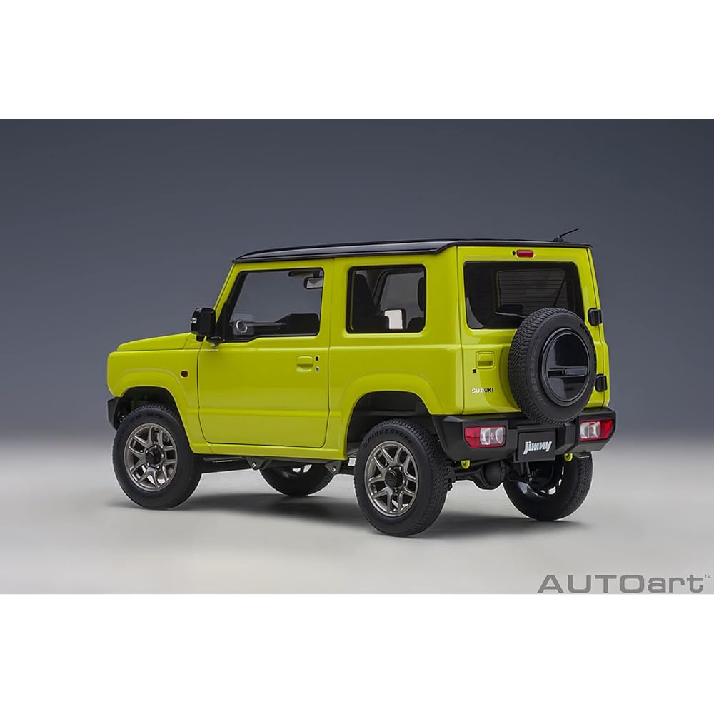 AUTOart 1/18 Suzuki Jimny (JB64) Yellow/Black Roof Finished Product 78501