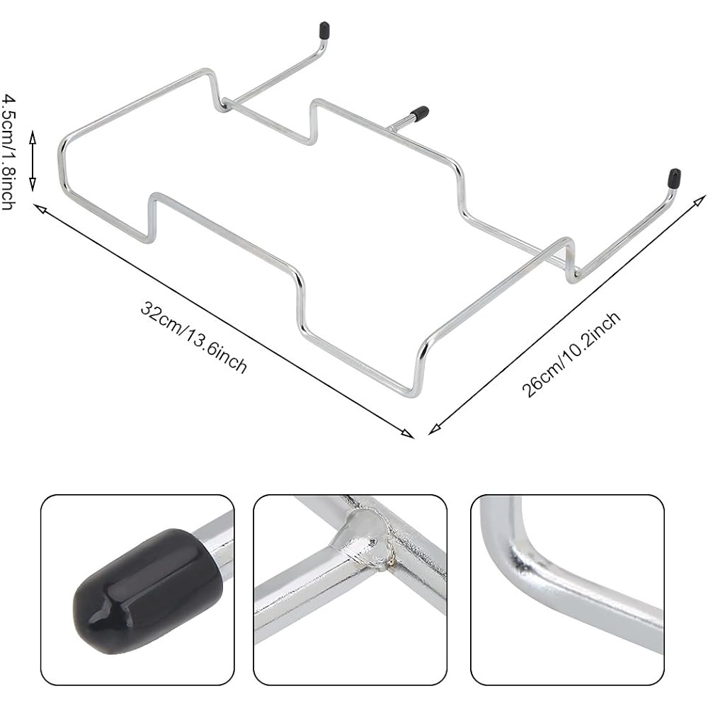 Table Rack Garbage Bag Rack Holder Gubbing Frame Garbage High Load Capacity Multi-Purpose Storage Garbage Bag Frame for Camping Outdoor Table
