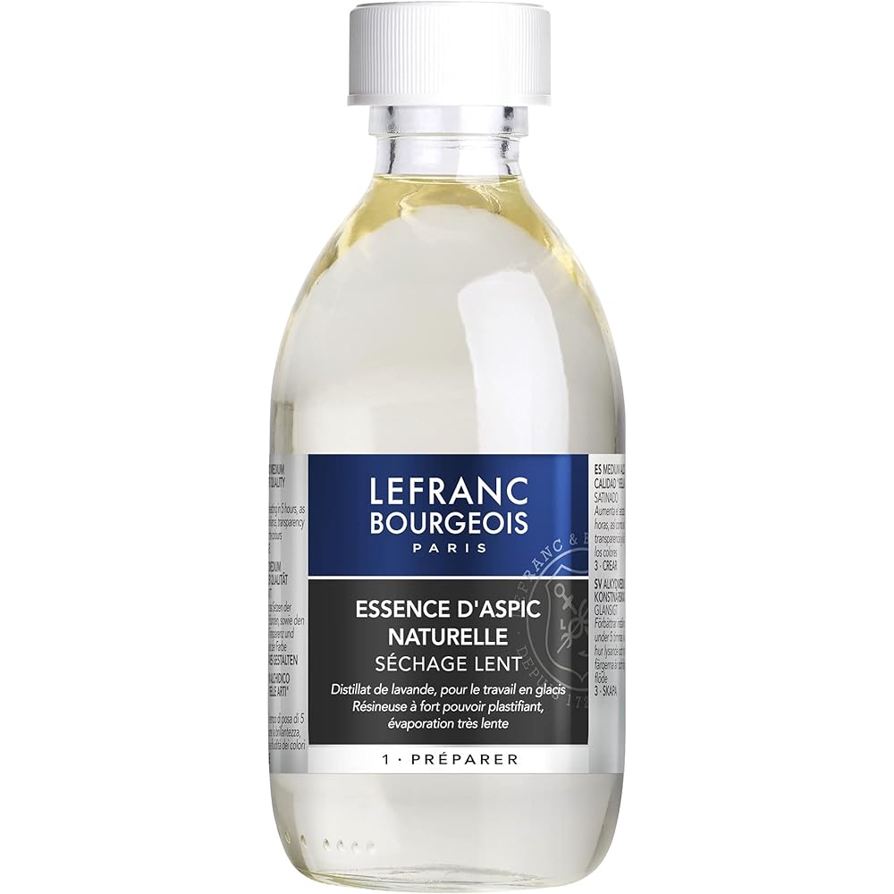 Lefrin Bourgeois Oil Painting Liquid 23302025 Spike Lavender Oil 250ml