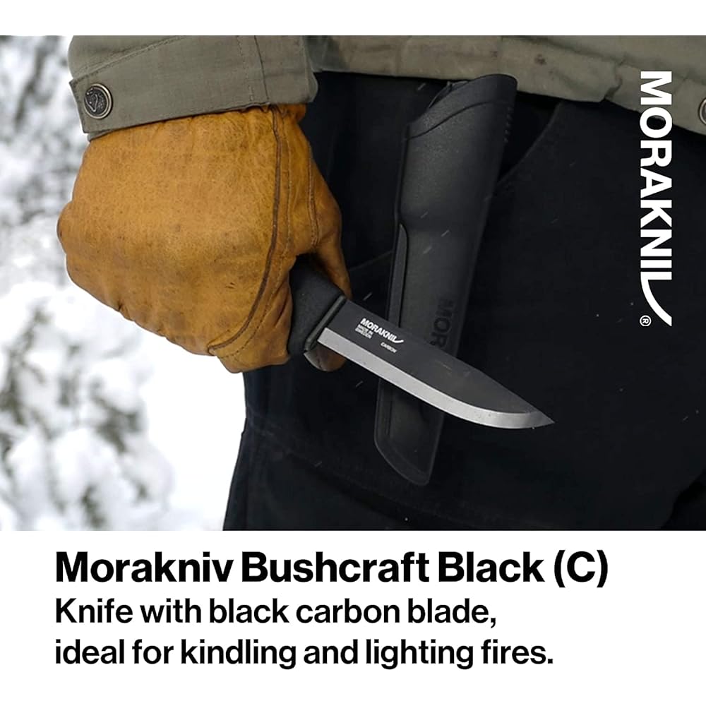 Morakniv Bushcraft Black Blade Carbon