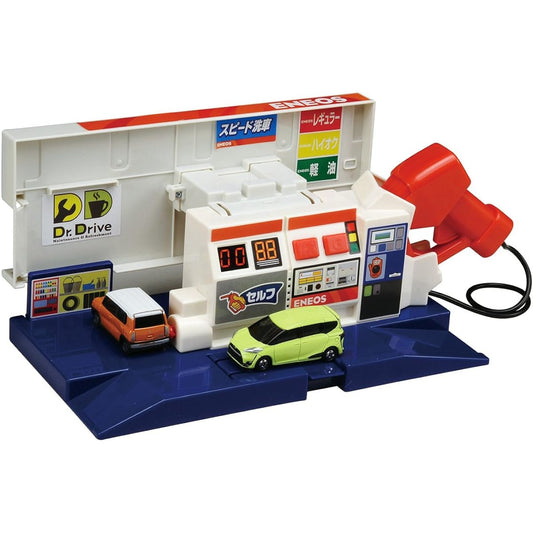 Tomica Job Experience Lots of Sounds! Bubble Gas Station ENEOS