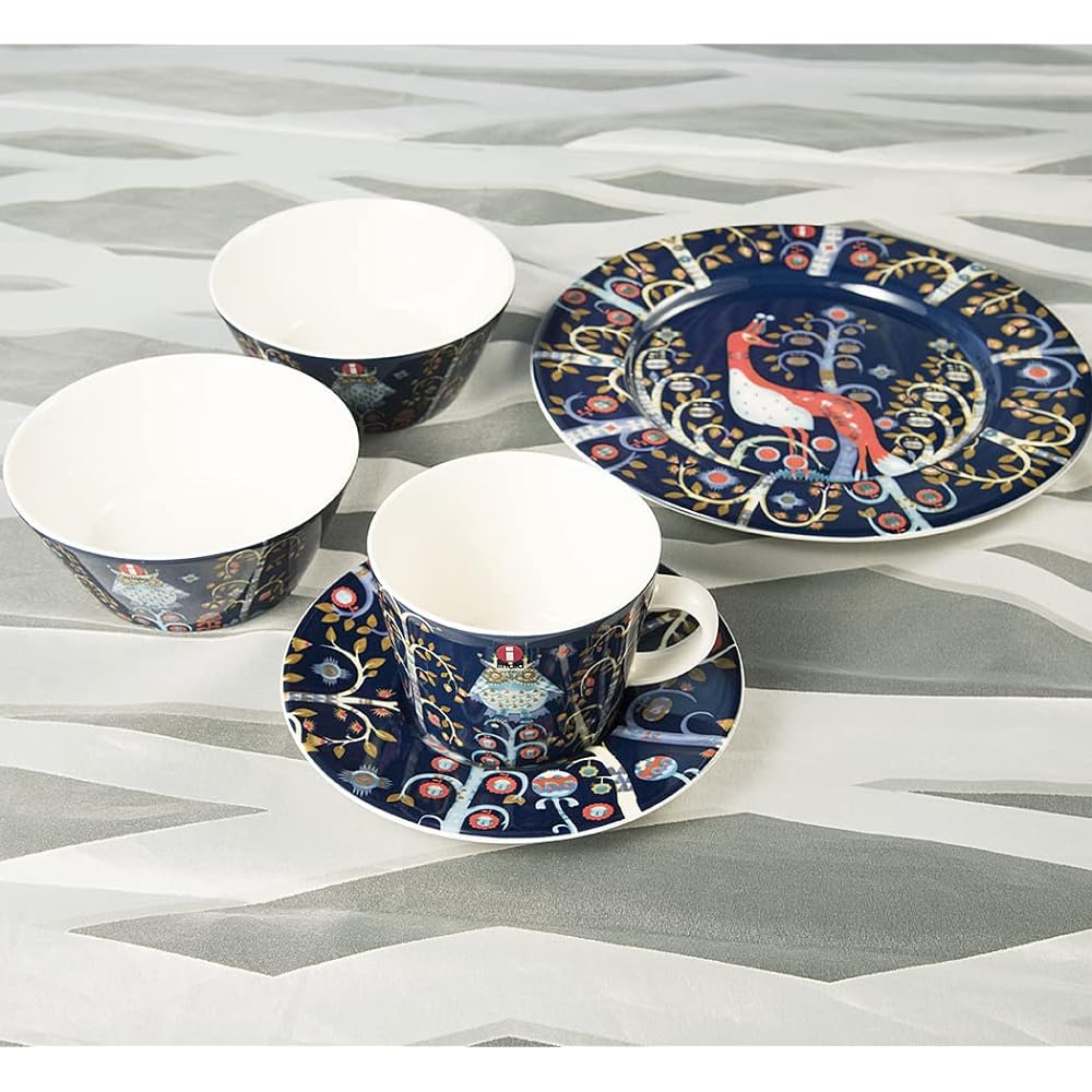 [Regularly imported goods] iitala (Iittala) Taika (Taika) coffee cup & saucer