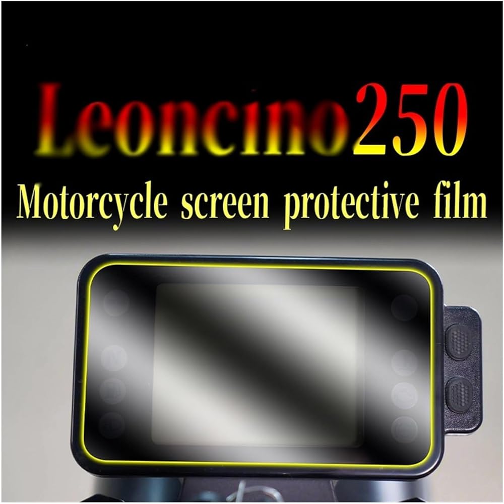 Fits Benelli Leoncino250 Leoncino 250 Motorcycle Accessories Scratch Protection Film Protector Instrument (Color : 3 PSC)