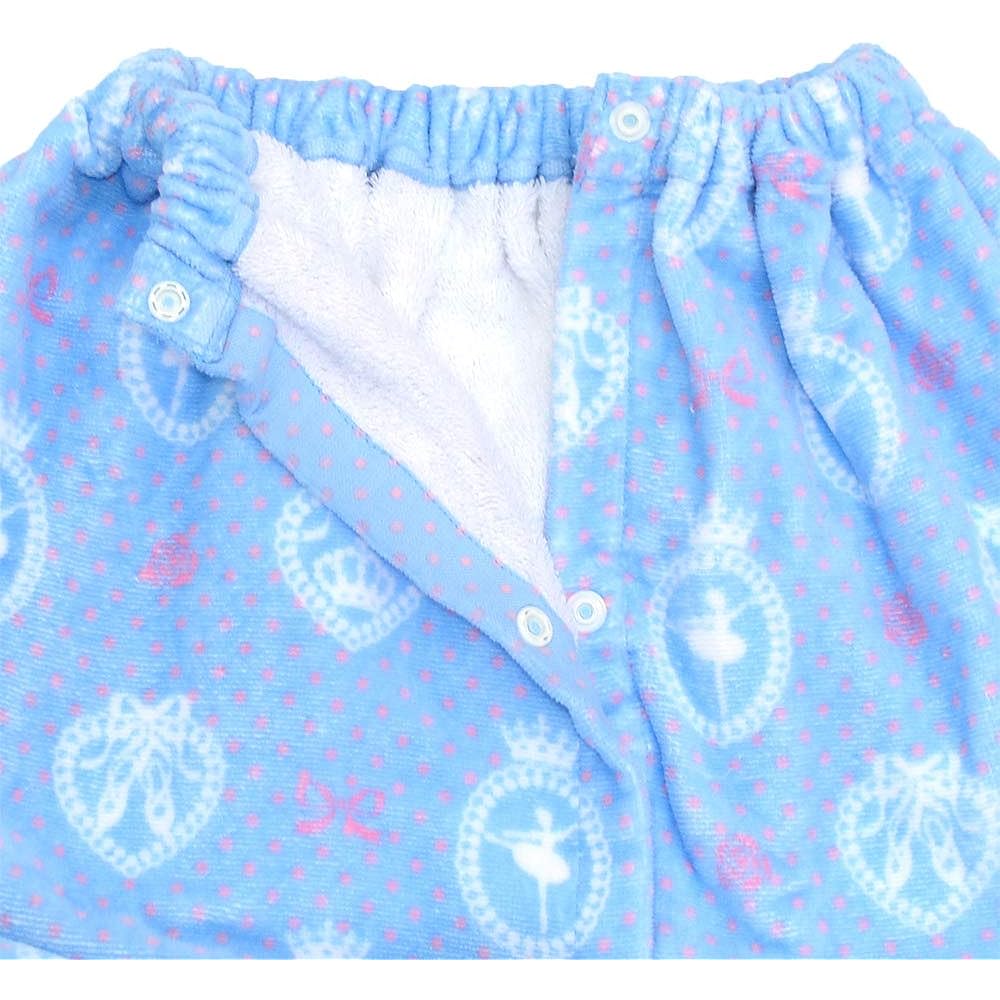 COLORFUL CANDY STYLE Wrap Towel Girls Pool Towel Imabari Wrap Towel Kids 64cm Length Ballerina Nine Mirror N4903100