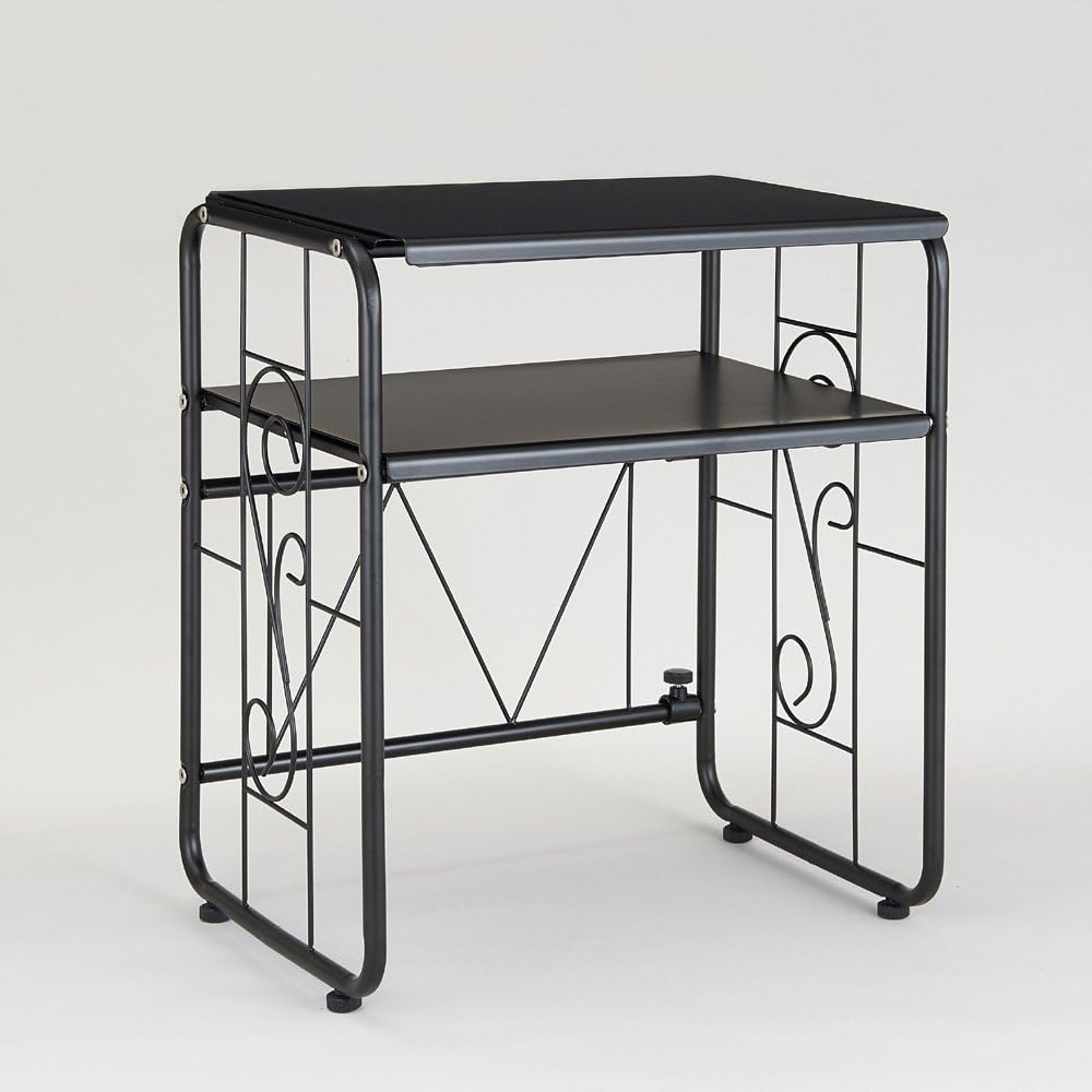 Cogit 2-tier range rack that can be expanded and retracted neatly above the range