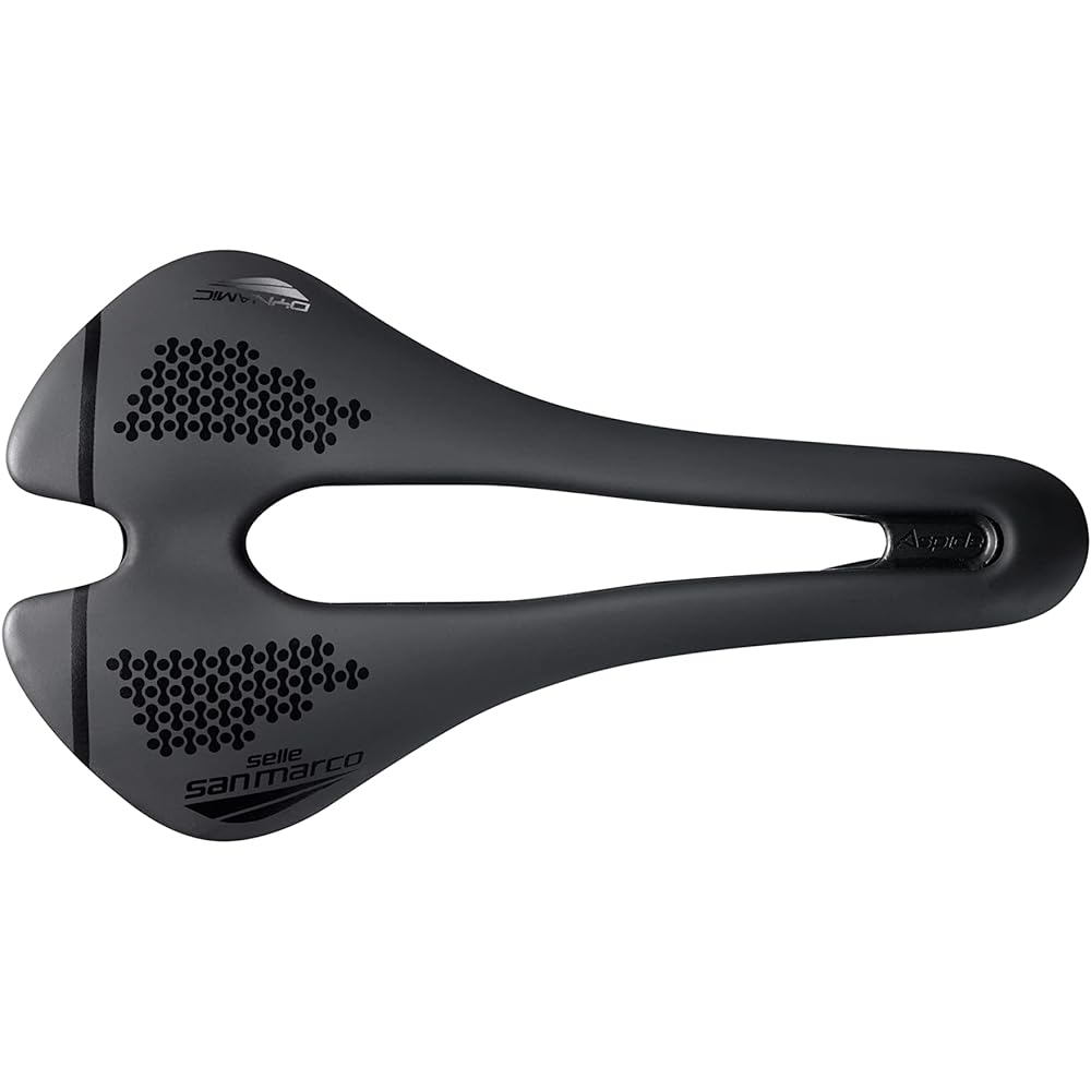 Selle Sanmarco ASPIDE SHORT OPEN-FIT DYNAMIC Black