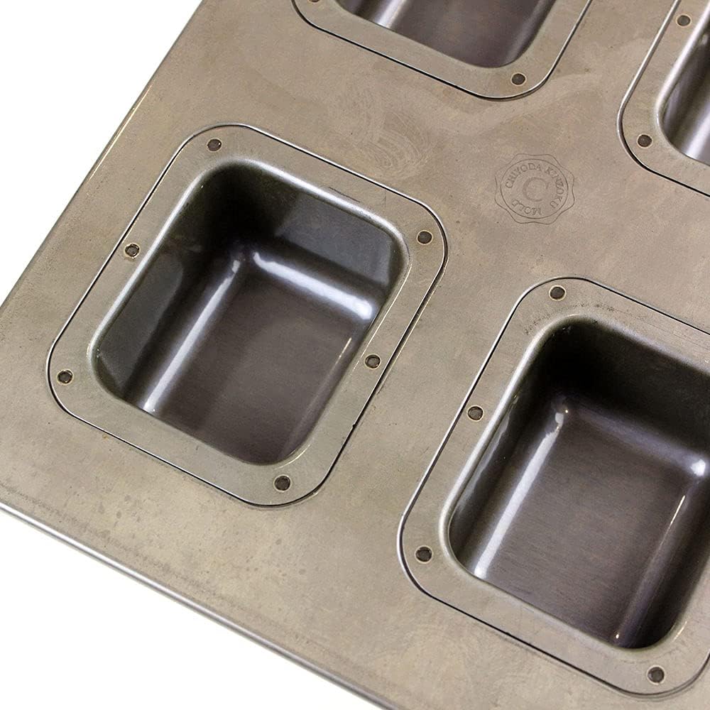 [Mama bread] Chiyoda type silicone coat S hole (square) 8 piece type chiyoda