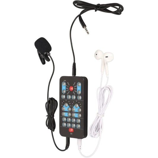 Voice Disguise Multiple Applications Voice Changer Black ABS 8 Sound Effects for Mobile Phone