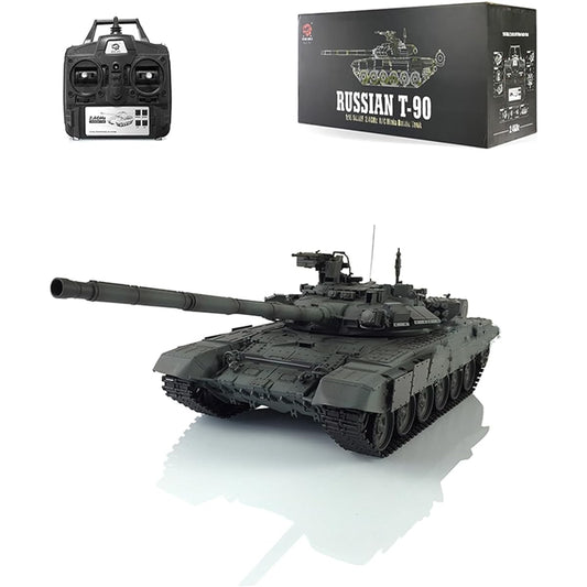 TOUCAN RC Hobby Upgraded Version Henglong 1/16 7.0 German Panzer Iv F RTR RC Tank 3858 Metal Tracked Barrel 340° Turret