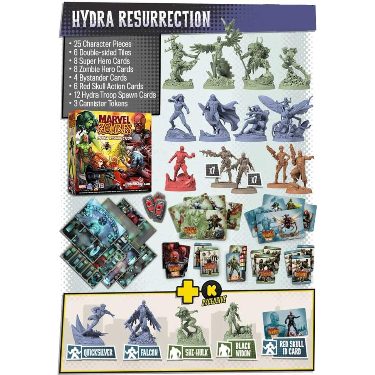 Marvel Zombies Hydra Resurrection (with KICKSTARTER limited edition)