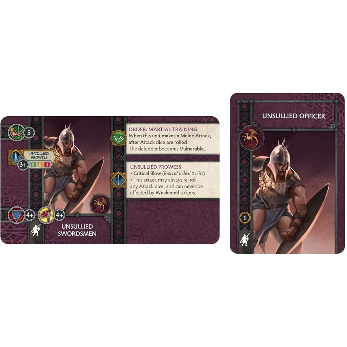 CMON A Song of Ice and Fire Tabletop Miniatures Ansurry Swordsman Unit Box | Strategy Game for Teens and Adults | Ages 14+ | 2+ Players | Average Play Time 45-60 minutes | Manufactured