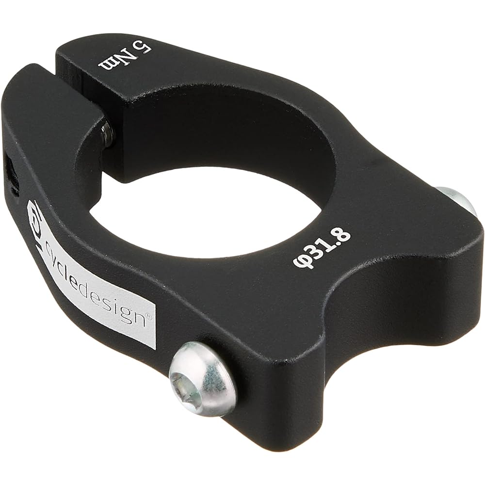 SPC Rear Carrier Seatpost Clamp Black