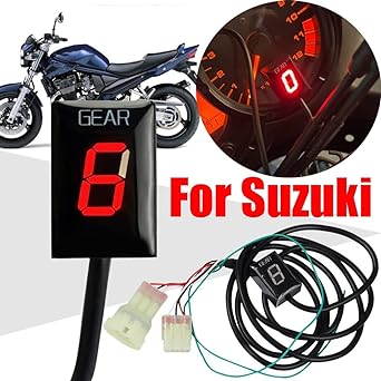 Speed Display Meter Motorcycle Gear Indicator Suzuki Bandit GSF 600 650 1200 1250 GSF600 GSF650 GSF1200 GSF1250 Accessories Gear Display Meter