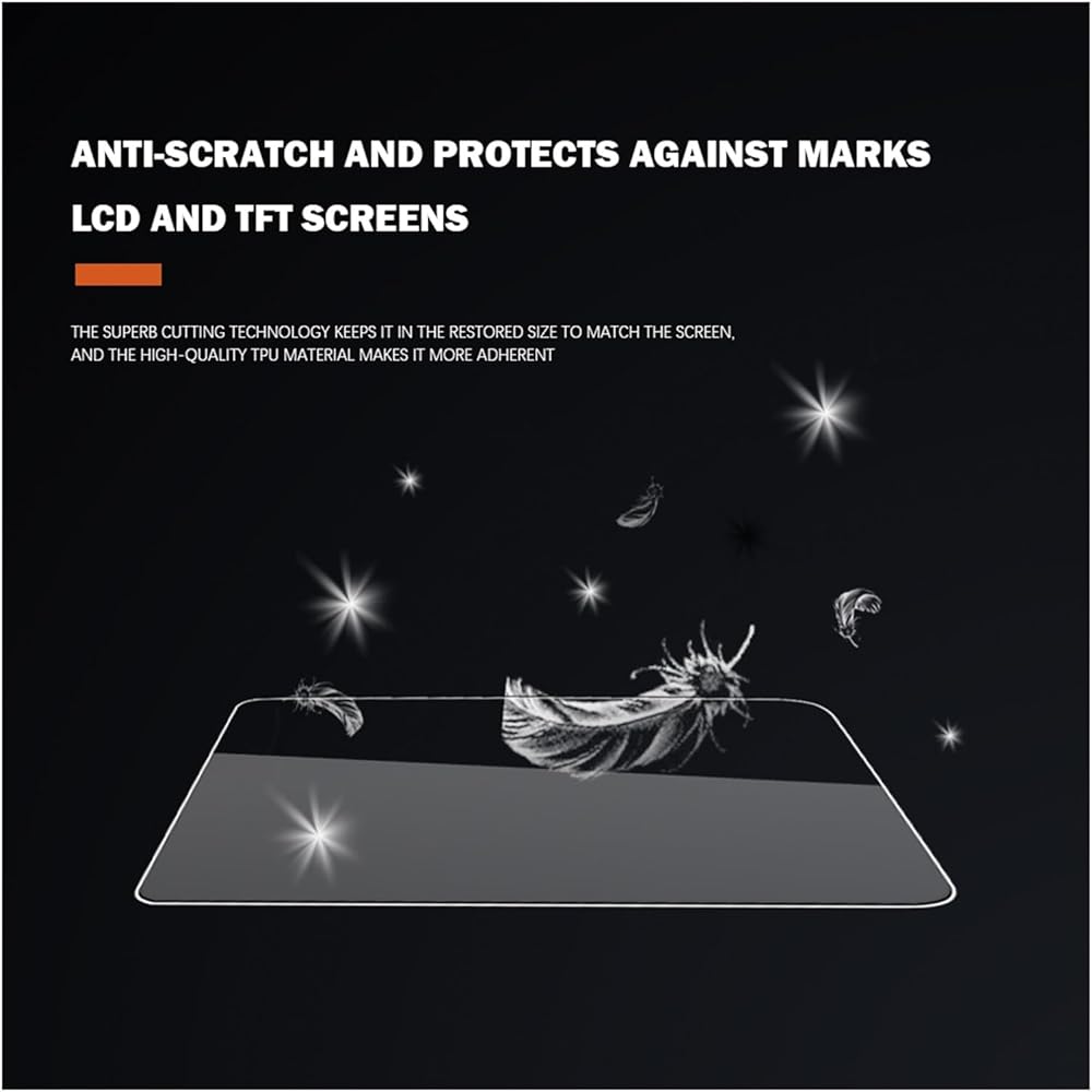 Fits for Yamaha Tenere700 Scratch Cluster Screen T700 T7 2022 Accessories Dashboard Protective Instrument Film Protector Instrument (Color : 4 x pcs)