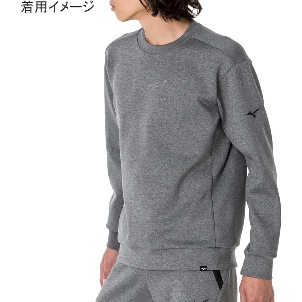 [Mizuno] Training Wear Stretch Sweatshirt Crew Neck Jersey Easy to Move 32MCA052