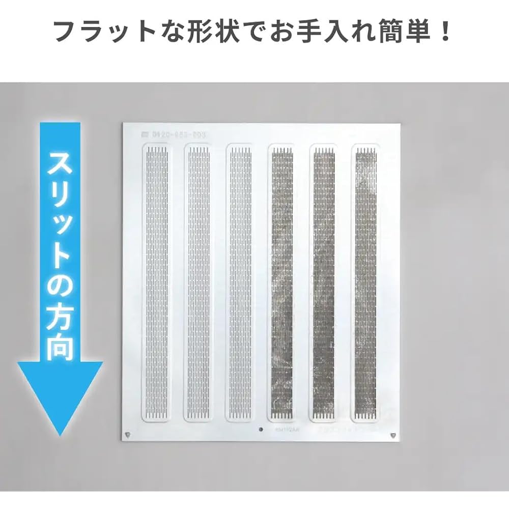 [Genuine] Range Hood Fuji Kogyo Filter Aqua Slit Filter 3 Pieces [RASF-3411-3] Hydrophilic Coat Kitchen Range Hood Filter Ventilation Fan Filter Replacement