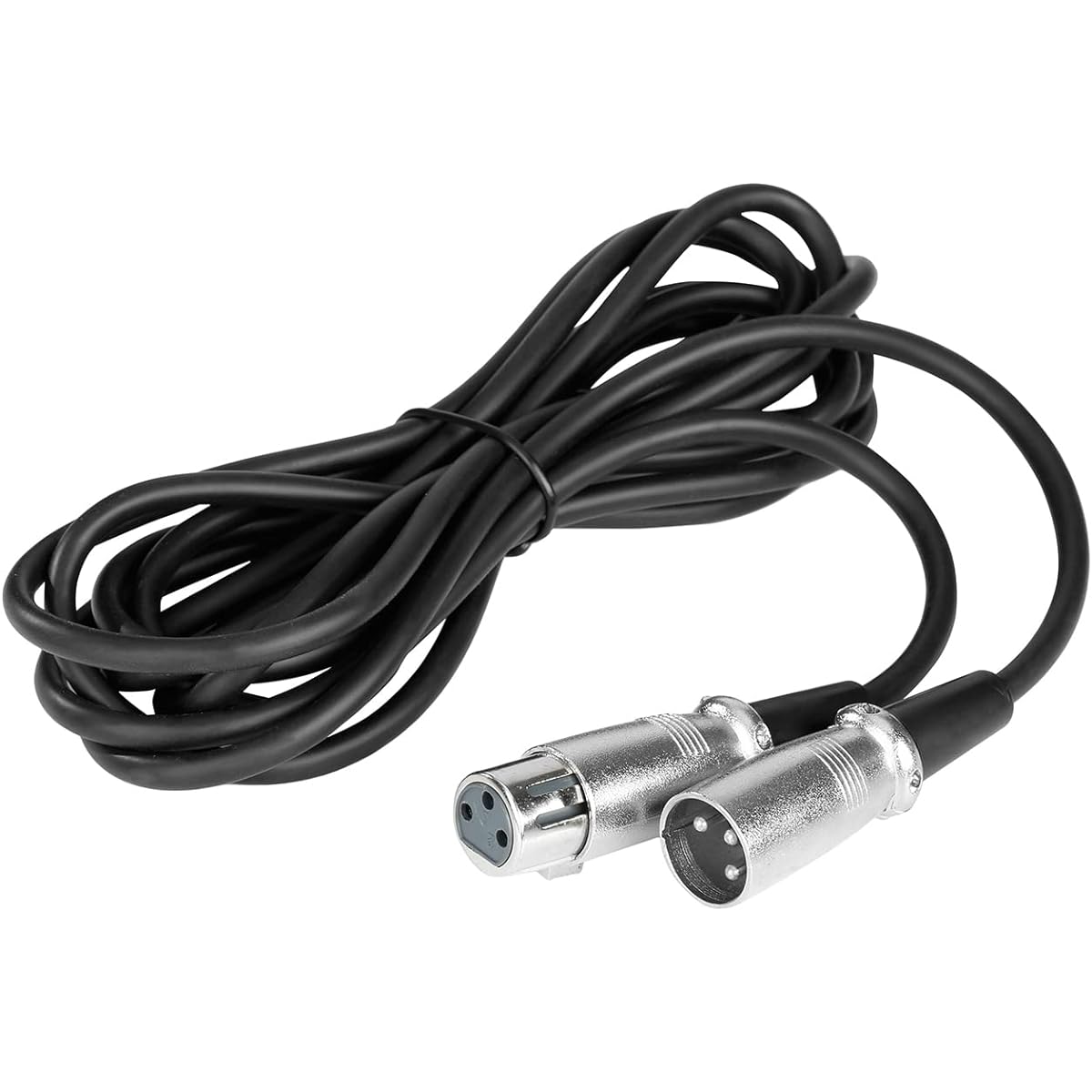 BOYA 10ft Balanced XLR Male to XLR Female Microphone Cable, Premium 3-Pin XLR Patch Cord Microphone Studio Cable for Camera/Camcorder/Speaker System/Radio Station