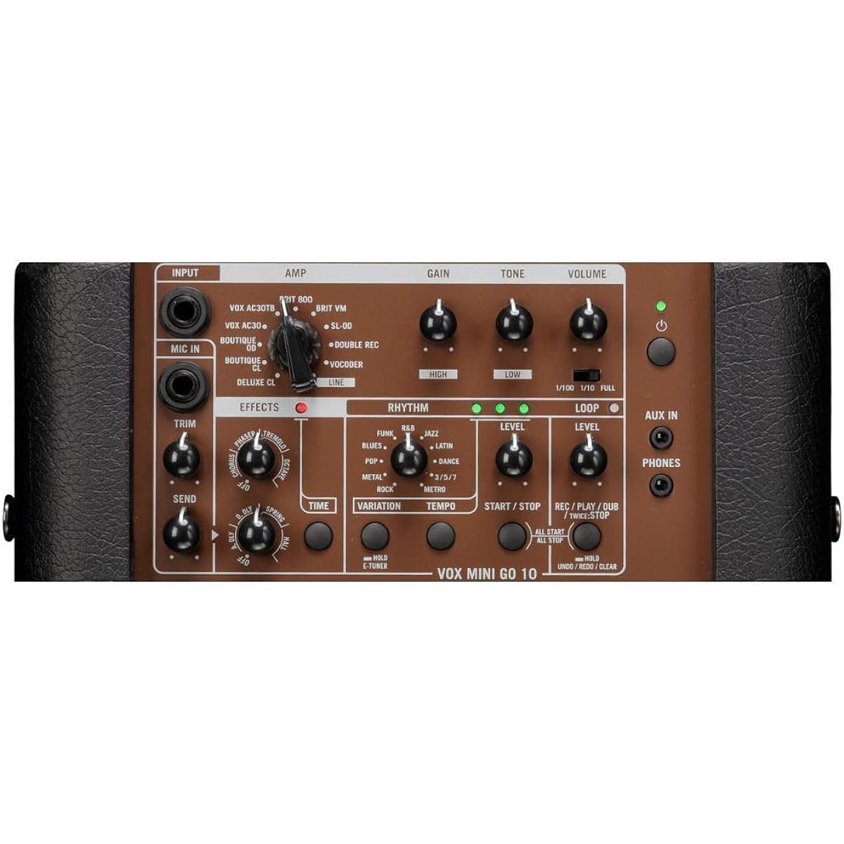 VOX/VMG-10 BR Earth Brown Box 10W Output Small Amplifier Guitar Amplifier
