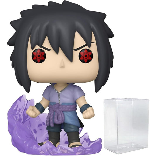 POP NARUTO SHIPPUDEN - Sasuke Uchinano (First Susanoo) Funko Vinyl Figure (Includes Compatible Box Protector Case) Multicolor 3.75