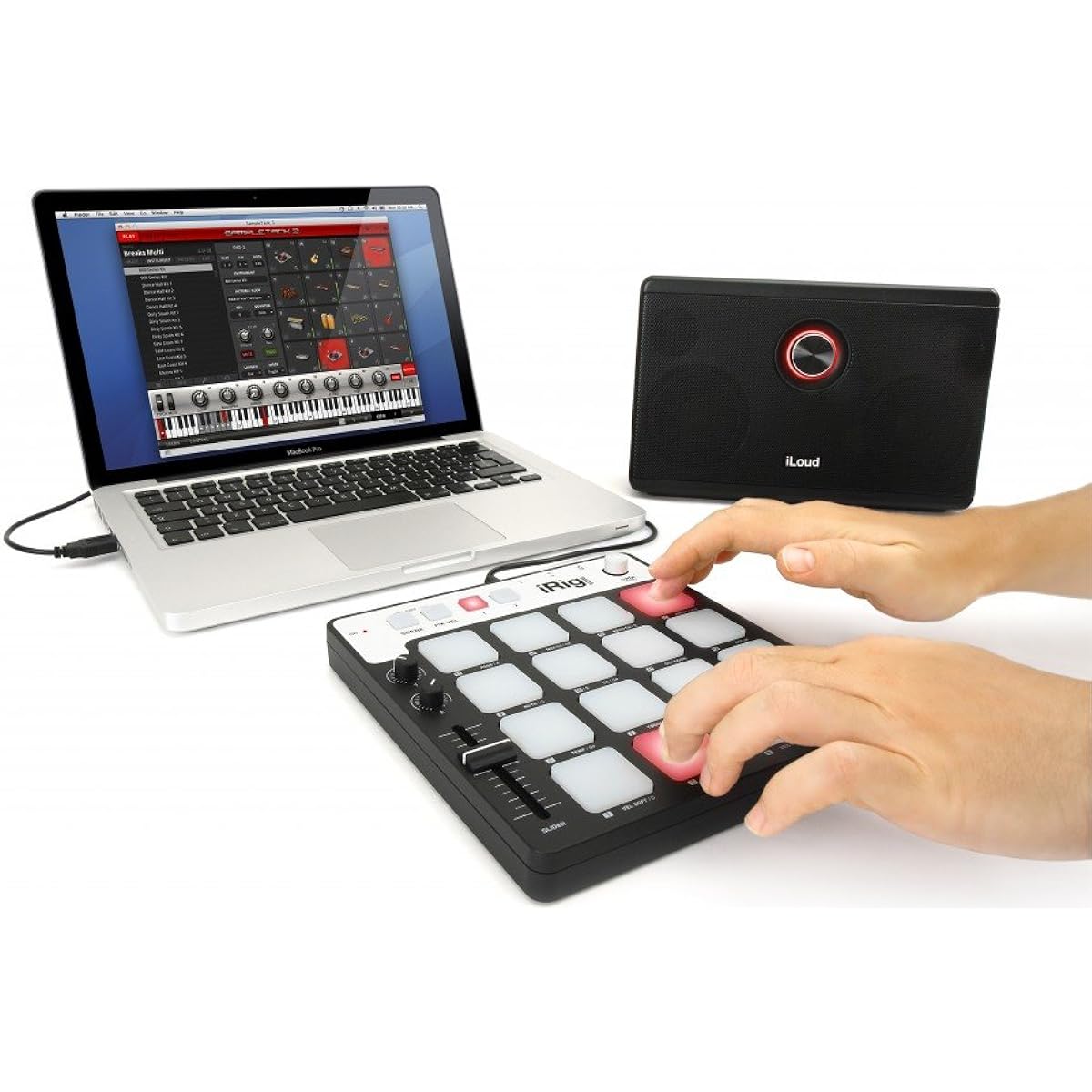 iRig: Pads Portable MIDI Controller For Phone, Tablet And Mac/PC