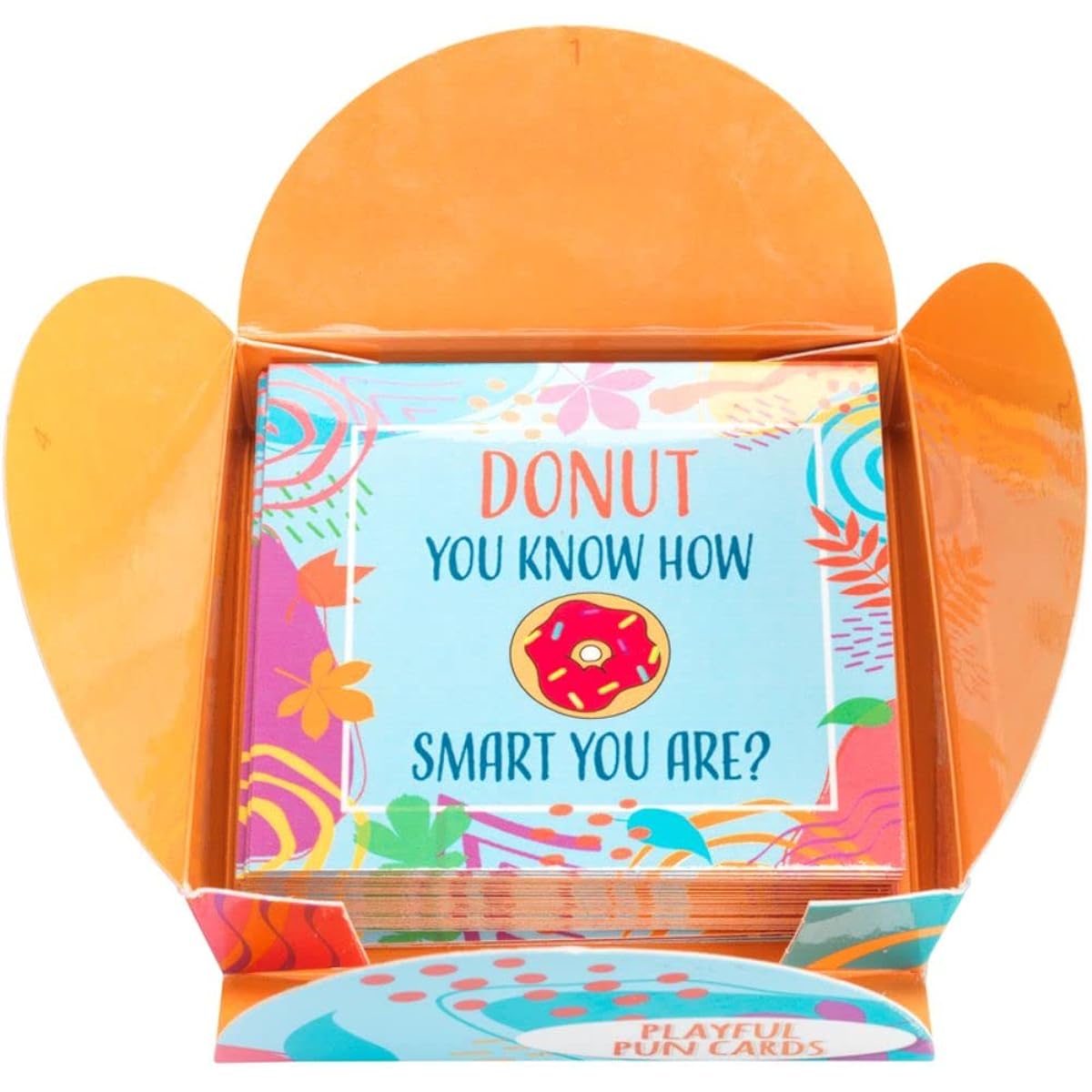 Really Good Stuff Little Enlightenments - Playful Pun Cards - Set of 40 - Boxed Card Set - The Gift of Positivity and Inspiration - Social Emotional Learning - Mental Health