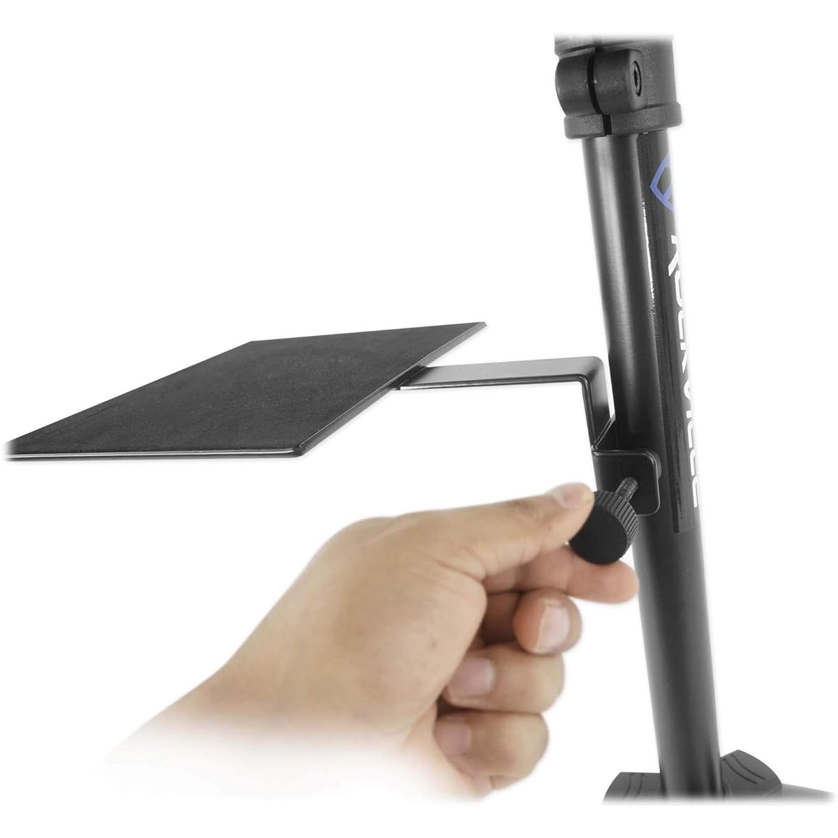 Rockville + DJ Tripod Laptop/Tablet/iPad Stand with Dual Tray + RLS67 Professional