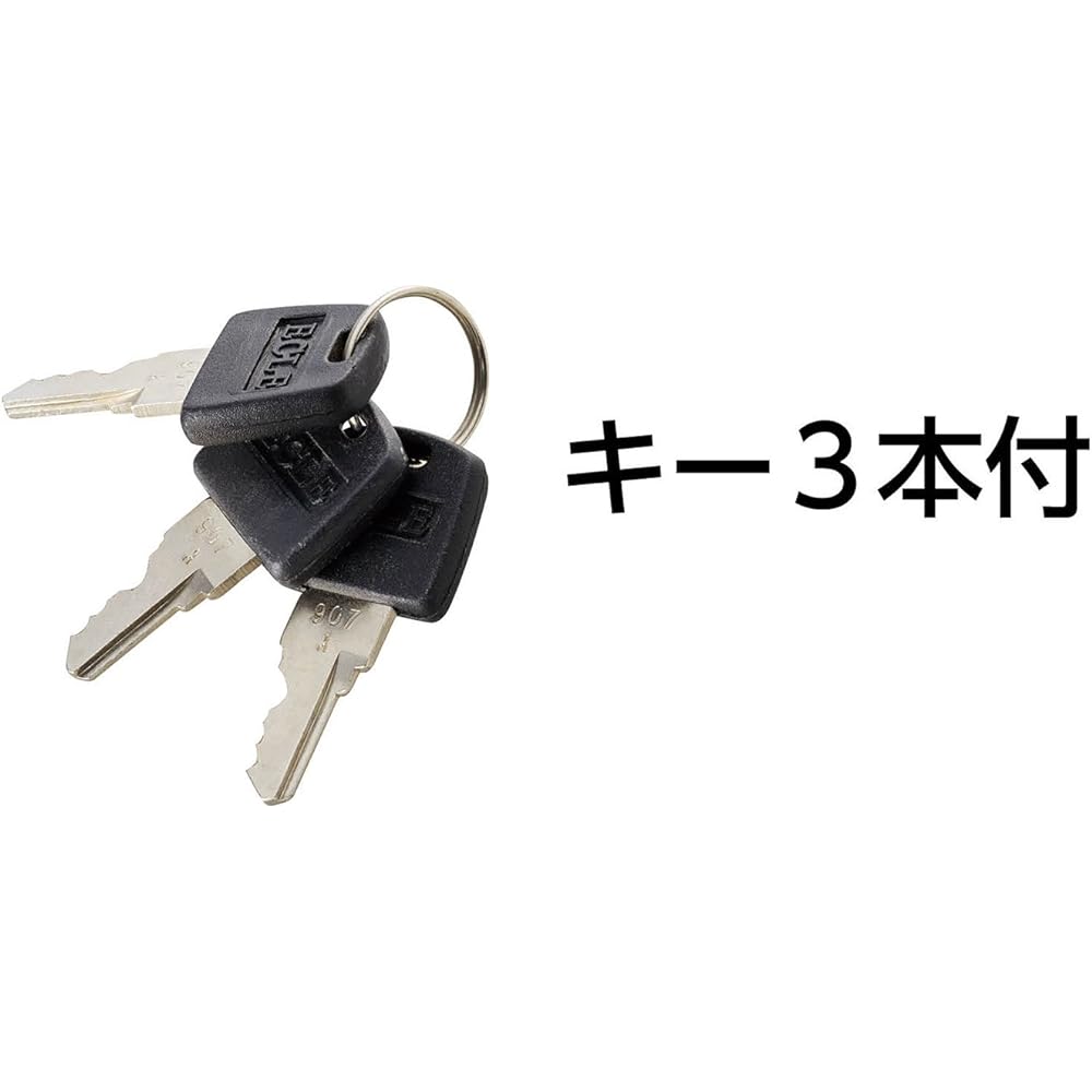 Matsuroku Lever Lock Ekure Dual-use Replacement Barrier-Free Lever Lock Partition Lock with Key EL5060-35M-NS N Silver